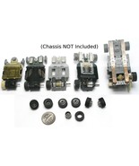 12 pc Rear WHEEL &amp; TIRE TUNE UP TYCO PRO HP2 HP7 US1 TCR + Slot Car PART... - €5,16 EUR