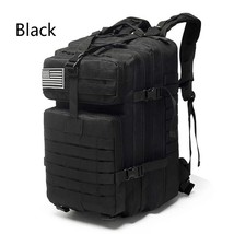 50L Camo Military Bag Men Backpack Molle Military Army Bug Out Bag Waterproof Ca - £57.19 GBP
