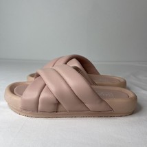 No Boundaries X Band Comfort Sandals Women Size 7 Blush Pink - £11.00 GBP