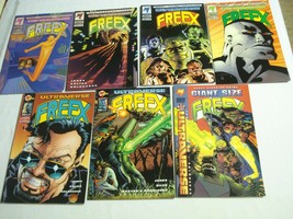 7 Freex Malibu Comics #11, #12, #13, #14, #15, #16, Giant Size #1 VF  - £6.38 GBP