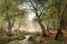 Three deer in the forest Giclee art Oil painting HD printed on canvas - £8.30 GBP+