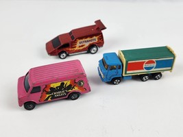 Corgi Juniors Charlie&#39;s Angels Van 1:64 w/ Bonus Street Scorcher Van Soda Truck - £15.56 GBP