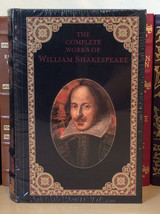 The Complete Works of William Shakespeare - leatherbound - New / sealed - £55.95 GBP