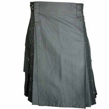 Grey D Fashion Kilt for Stylish Men - $781.59 MXN