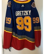 St Louis Blues Jersey Adidas Wayne Gretzky The Great One 56 Climalite NWT NHL - $102.56