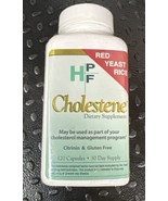 HPF - Red Yeast Rice - Cholastene - Cholesterol Management - 120 Caps. 7/2024 - $18.80