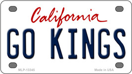 Go Kings California Novelty Mini Metal License Plate Tag - £11.92 GBP