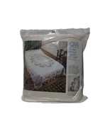 Vintage CM Quilt Kit #6832 – 1980s Stamped Cross Stitch Floral Wreath 90... - $1,307.55 MXN