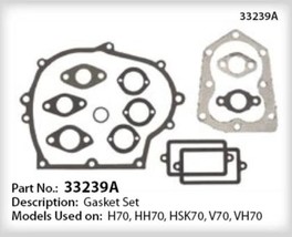 Engine Gasket Kit Set W/Seals 33239a Tecumseh H Hh V 70 32630 28460 - £41.55 GBP