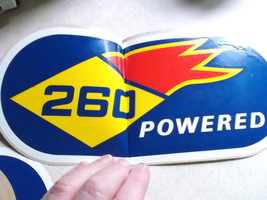 Sunoco 260 Powered Decal-Vintage - £5.50 GBP