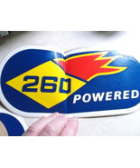 Sunoco 260 Powered Decal-Vintage - $7.00