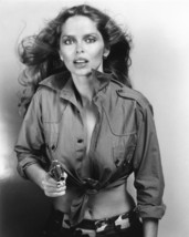 Barbara Bach in Force 10 from Navarone Busty Pose Holding Pistol 16x20 Canvas - £56.82 GBP