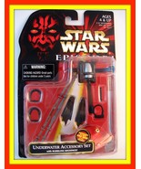 STAR WARS ACCESSORY SET CARDED UNDERWATER,WITH BUBBLING BACKPACK,COLLECT... - €25,45 EUR