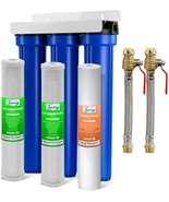 Ispring Wcb32O Ahpf12Mnpt12X2 3-Stage Whole House Water Filtration Syste... - £202.48 GBP