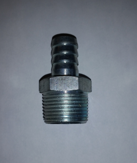 1&quot; NPT Male x 3/4&quot;  Barb Hose Fitting - $8.00