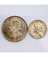 Panama 2 Pièce de Monnaie Lot 1947 1/10 Balboa Km#12.1 1953 1/4 Balboa K... - €76,00 EUR