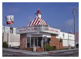 Vintage Kfc Restaurant Streetview Kentucky Fried Chicken 5X7 Photo - £6.68 GBP