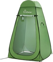 Wolfwise Pop Up Privacy Shower Tent Portable Outdoor Sun Shelter Camp Toilet - £51.52 GBP