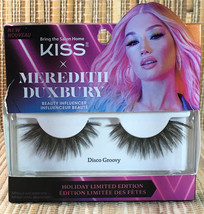KISS Lashes X MEREDITH DUXBURY Holiday Limited Edition Disco Groovy Eyel... - £10.24 GBP