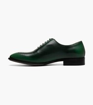 Stacy Adams Hallquist Plain Toe Oxford Shoes Leather Green 25742-300 image 4