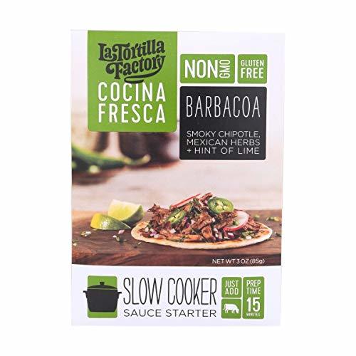 La Tortilla Factory Cocina Fresca Barbacoa Slow Cooker Sauce Starter - $9.89