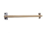 IKEA NEREBY Solid Birch Rail Natural Bag Hanger Rod Durable Hanging 15 3... - $15.73