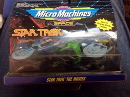 Micro Machines Star Trek The Movies 65825 3 Pack Nip 1993 - £22.33 GBP