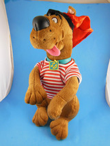 Rare HTF Talking Scooby Doo Pirate Plush 11&quot; with Eye Patch Applause - £12.95 GBP