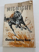 Midnight Champion Bucking Horse Sam Savitt 1965 Vintage Childrens Book 2... - £7.78 GBP