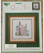 Vintage Pattern: Counted Cross Stitch QUEEN ANNE VICTORIAN HOUSE Home - £5.50 GBP