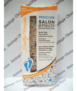 Sally Hansen Pedicure Salon Effects Real Nail Polish Strips #304 Strike ... - $11.62