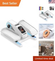 Portable Under Desk Elliptical Trainer for Seniors - Remote Control, 15 ... - $107.99