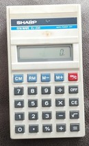 Vintage Sharp elsimate el-230 calculator - £7.31 GBP