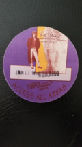 ROD STEWART - ROSEMONT, ILLINOIS VINTAGE ORIGINAL CLOTH BACKSTAGE TOUR PASS - $185.95 MXN
