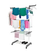 , Clothes Drying Rack, Indoor, Outdoor Laundry Drying Rack, With Foldabl... - £58.18 GBP