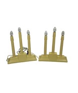 Christmas Holiday Electric Candelabra Vintage Mid-Century Retro Candle L... - $553.61 MXN