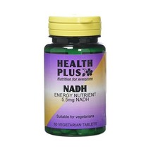 Health Plus NADH 5.5mg Energy Supplement - 60 Tablets  - $33.00