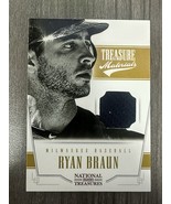 2012 National Treasures RYAN BRAUN GAME USED JERSEY  #24/99 GEM MINT - $17.95