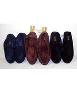 Men&#39;s Courdory House Slippers ~ Black, Brown, Or Navy ~ Sizes 9-13 NEW - $14.95