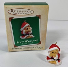 Hallmark Keepsake Ornament, Miniature Santa Wanna-Be, Forever Friends, #1, 2004 - £6.25 GBP