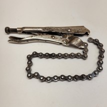 Vintage Petersen Vise Grip 20R Chain Clamp Locking Pliers Made in USA - £27.32 GBP