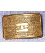 American Bowling Congress 1967 Award Belt Buckle - $150.22 MXN