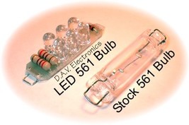 DAV Electronics 561 562 563 LED Replacement Rigid Loop bulb 11 Color Cho... - $12.49