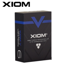 XIOM V ITTF Table Tennis Balls Racket Sports Training Ball 6pcs White NWT - $26.91