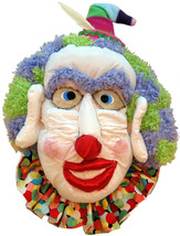 The Clown: Quilted Art Wall Hanging - £215.78 GBP
