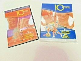 Beach Body Workout 2 Exercise DVDs Resist Bands 10 Minute Trainer Ab Yoga Cardio - £16.18 GBP