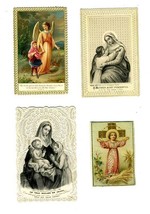 4 Magnificent Prayer Cards French Lace &amp; St Jude League Membership Folde... - $74.44