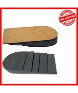 Lightweight 5-Layer Adjustable Heel Lifts for Foot Pain Relief - Brown (... - $575.98 MXN