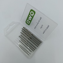 QWD Bits for power drills 10Pcs Titanium Twist Drill Bit for Metal Wood Plastic - £8.78 GBP
