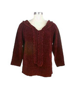 For Joseph BROWN ChenillePullover Sweater LARGE New - £22.58 GBP